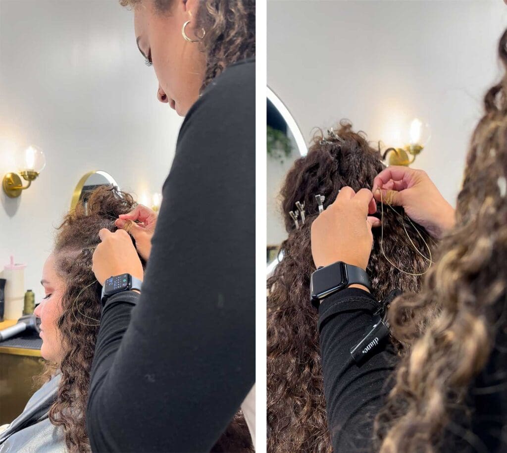 jacksonville curly hair extensions professional