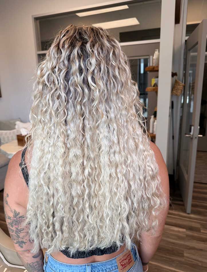 curly hair extensions | For The Curls Jacksonville
